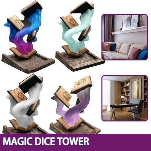 Magic dice tower book - dice,