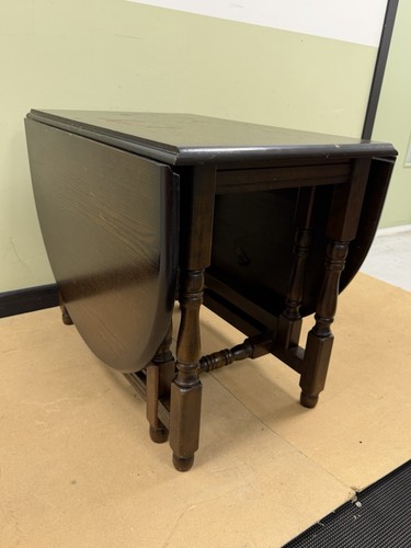 Vintage solid oak gateleg drop - vintage,