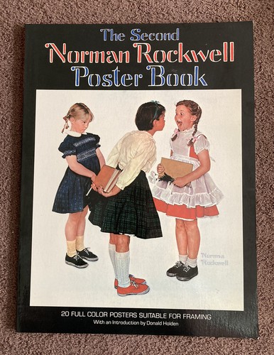 Norman rockwell poster book - rockwell,