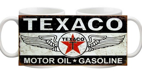 Retro texaco oil look - texaco,