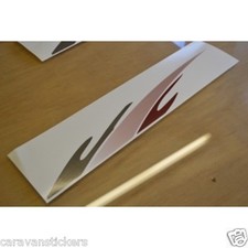 ELDDIS Caravan Side Flash Sticker Decal Graphic - SINGLE or SET OF 3
