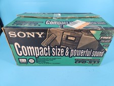 Sony CFD-S33 CD Radio Cassette
