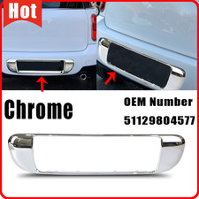 Chromed Rear Sliver Bumper