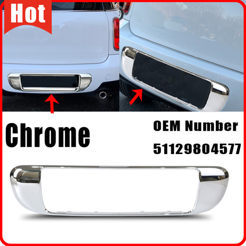 Chrome rear bumper - chrome,