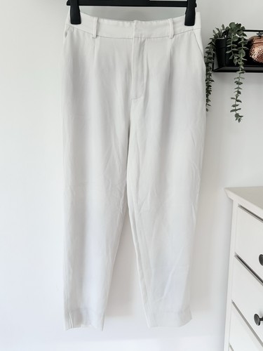 Zara white smart tailored - white,