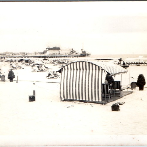 C1930s atlantic city beach - atlantic, nj