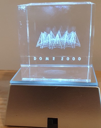 Millenium dome 2000 - dome, cube