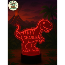 Personalised LED  Dinosaur