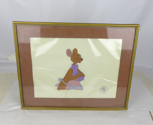 Animation cel kanga from walt - from,