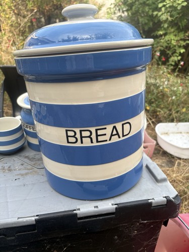 Green cornishware bread - green,