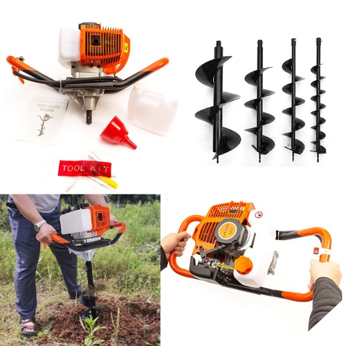 Earth auger 52cc petrol - earth,