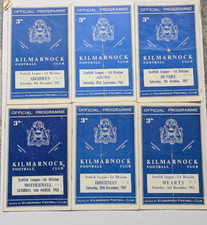 Lot x 6 Kilmarnock Home