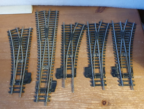 Hornby points left hand - x5,