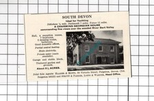 Dittisham Devon  - 1967 SMALL House Advert