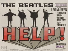HELP ! 1965 UK quad poster
