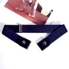 No buckle belt Unisex Elastic