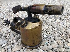 VINTAGE FRENCH, 'EXPRESS' MODEL No 46, BRASS BLOWTORCH. PLUMBERS BRASS BLOWLAMP