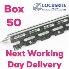 Plaster Beads 2.4m Plasterbead x 50 Drywall Thin Coat Angle Beads