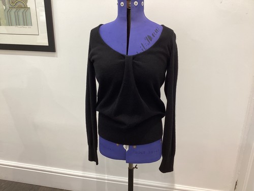 Black 100 cashmere jumper - black, 100%