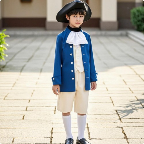 Colonial costume structured - colonial,