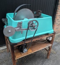 Hillquist 14" Lapidary Slab Saw Perfect Working Condition - Automatic Mechanism