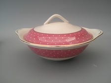 Ridgway Conway Tureen polka dot  pink