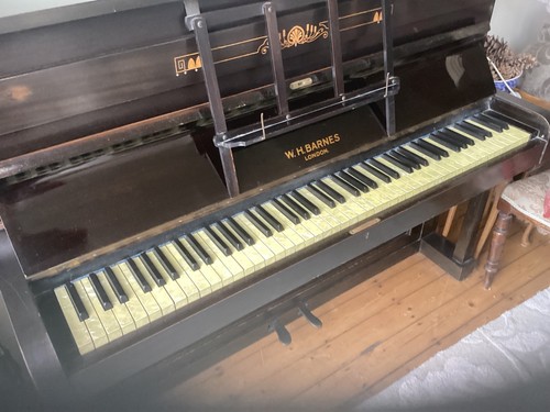 Vintage upright piano h - piano, w.