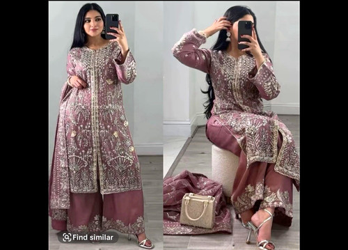 Women purple embroidered - women's,