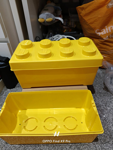 Lego yellow stud storage - 2,