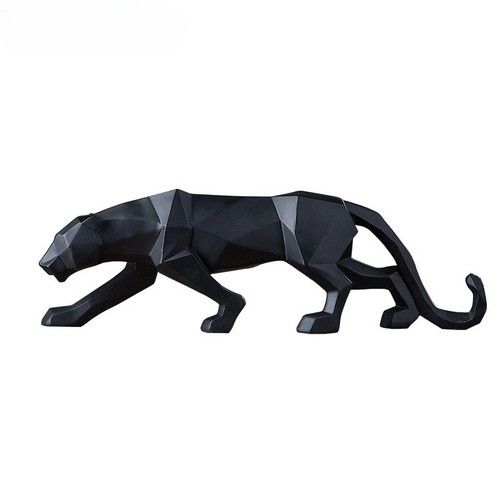 Large size panther statue - large,