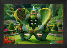 Pelvis Topiary Framed Wall Art