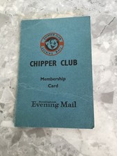 Vintage 1969 Chipper Club Membership Card with Secret Code (Evening Mail Club)