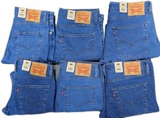 Levis 512 Mens Slim Taper Fit Stretch Blue Denim Jeans All Sizes