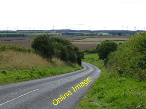 Photo 6x4 the road henhill - photo,
