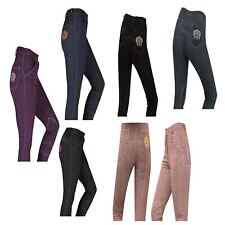Childrens Kids Horse Riding Jodhpurs Pants Soft Comfortable All Colours & Sizes