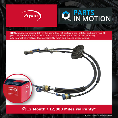 Gear change cable - cable, fits