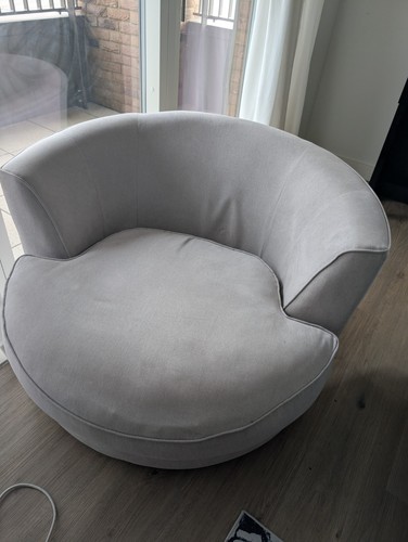 Large 115cm round swivel - 115cm,