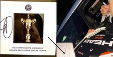 Signed Novak Djokovic