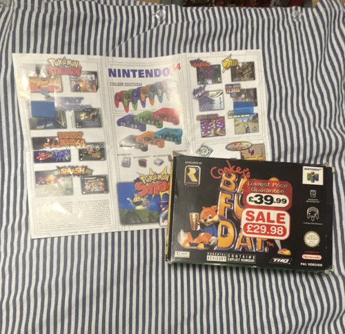 Conker bad fur day nintendo - bad,