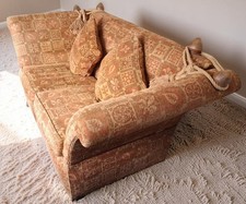 Vintage  Knole Sofa With High