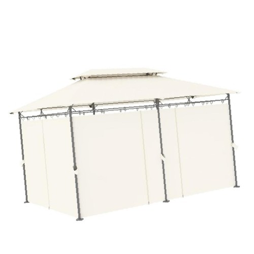 Deluxe double roof backyard - double,