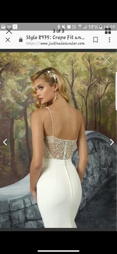 Womans wedding dress - womans, justin