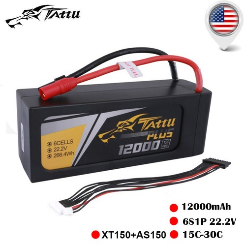 Tattu 12000mah 15c 6s - 15c,