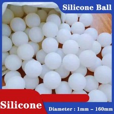 White Round Solid Silicone