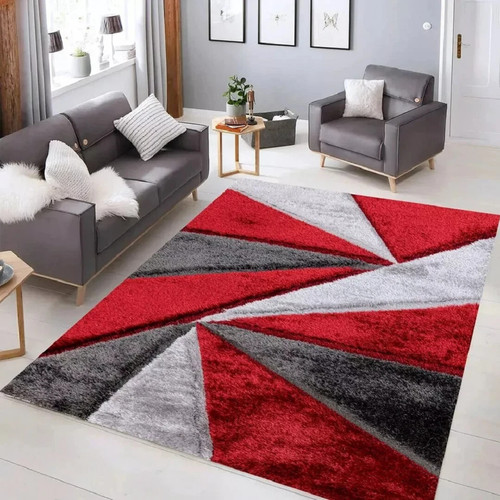 Soft shaggy rug non - soft,