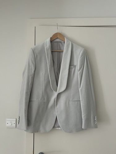 Cream ivory tuxedo - ivory, blazer