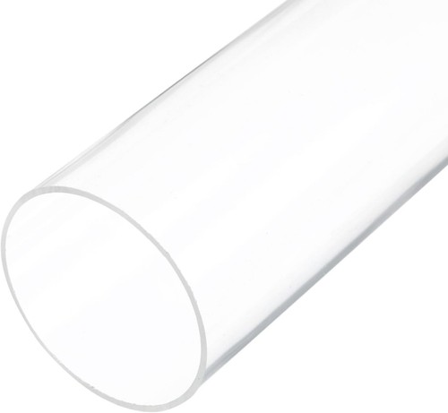 Clear acrylic pipe 66mm id - 12",