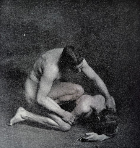 Male nude study - , "sympathy"