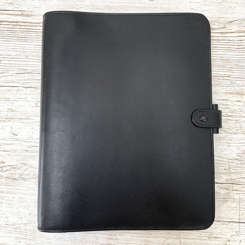 Filofax deskfax black - deskfax, leather