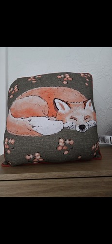 Fox cushion - fox,